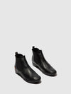 Chelsea Ankle Boots FARY630SOF BLACK W/BLACK ELASTIC